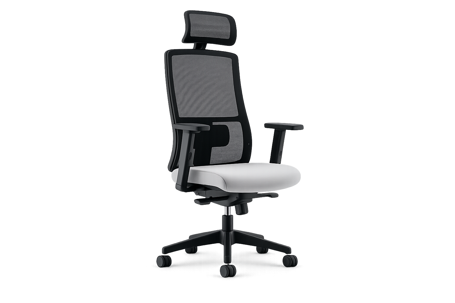 Poltrona operativa ergonomica Armonia 01 con schienale in rete